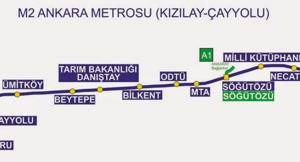 Çayyolu Metrosu M2 - 18 Nisan 2016 22:41