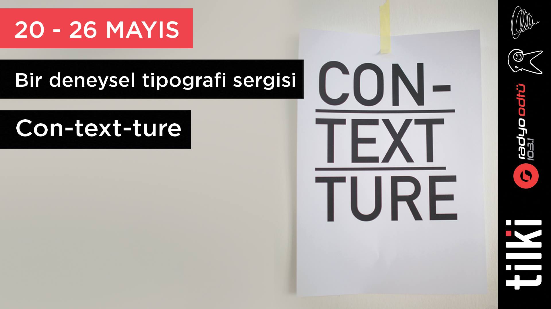 x Bir Deneysel Tipografi Sergisi Ankara (20-26 Mayıs)